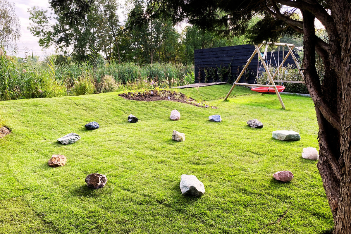 Kleine krachtcirkel, aangelegd in Capelle a/d IJssel